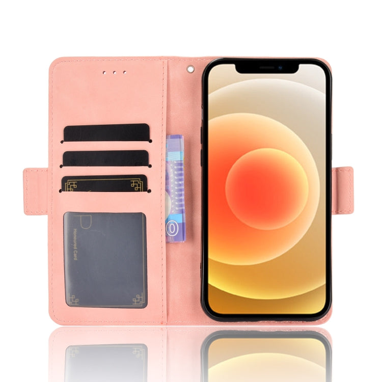 For iPhone 12 mini Multiple Card Slots Horizontal Flip Leather Case with Holder & Wallet