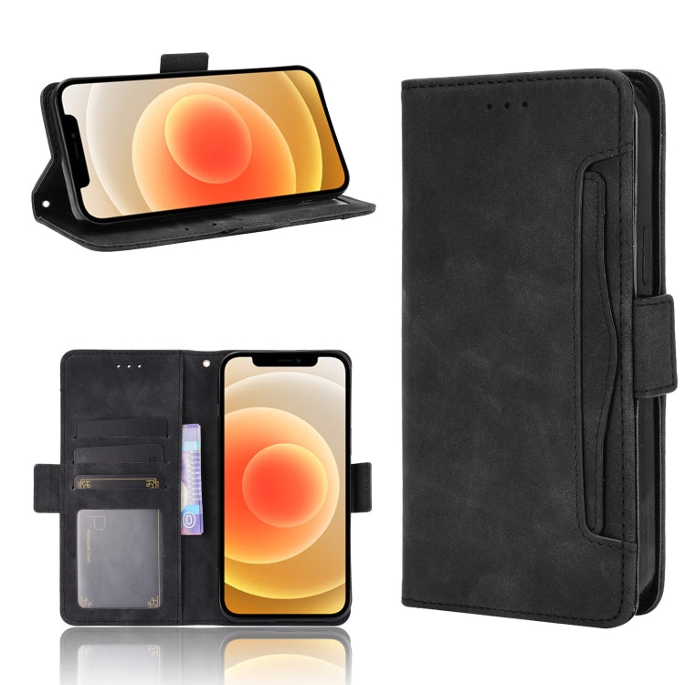 For iPhone 12 mini Multiple Card Slots Horizontal Flip Leather Case with Holder & Wallet