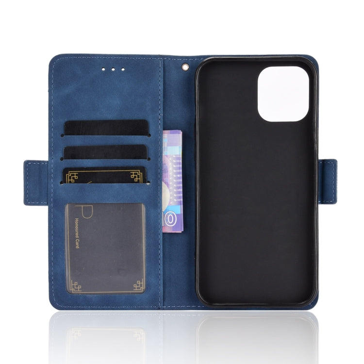 For iPhone 12 mini Multiple Card Slots Horizontal Flip Leather Case with Holder & Wallet