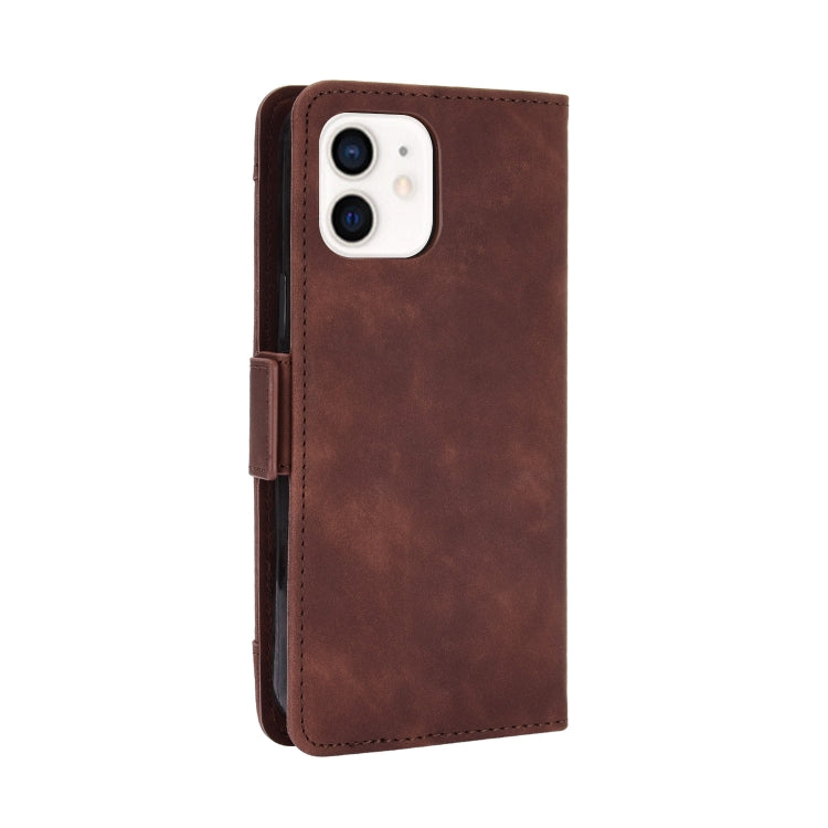 For iPhone 12 mini Multiple Card Slots Horizontal Flip Leather Case with Holder & Wallet