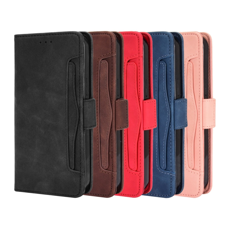 For iPhone 12 mini Multiple Card Slots Horizontal Flip Leather Case with Holder & Wallet