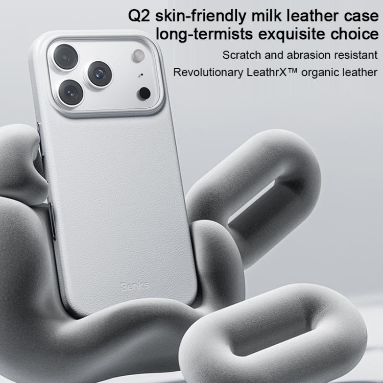 For iPhone 17 Pro Benks Q2 Series Shockproof MagSafe Magnetic Phone Case