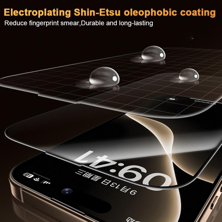 For iPhone 17 Benks King Kong Corning Hot-bend Full-glue HD Tempered Film Quick-attach Version