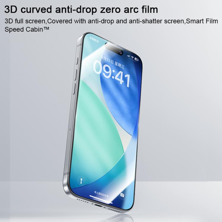 For iPhone 17 Pro Max Benks Zero Curve Edge HD Tempered Screen Protector
