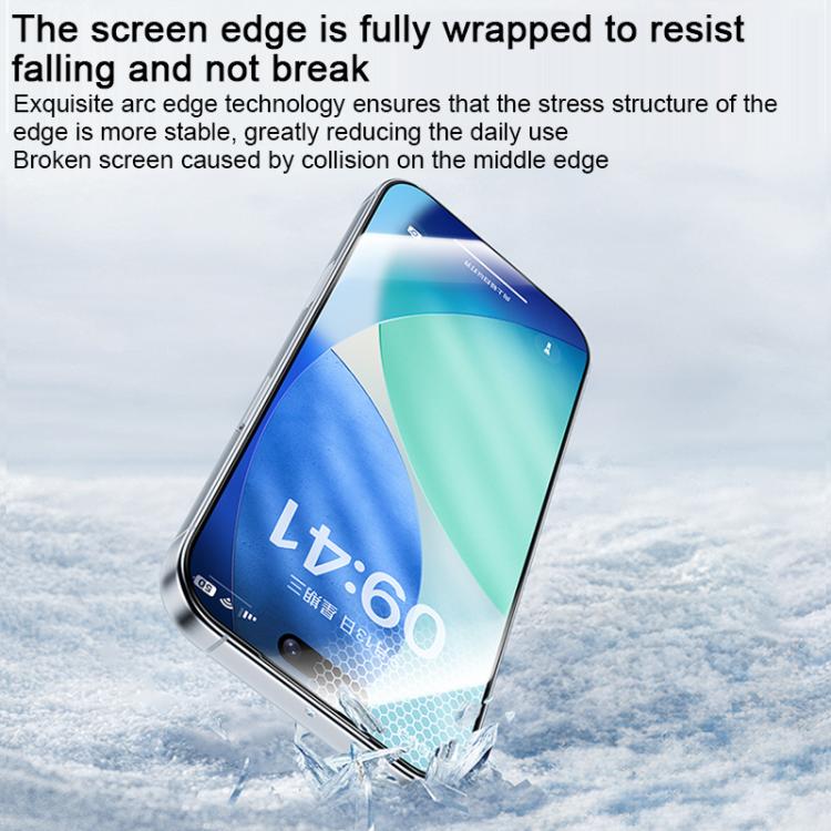 For iPhone Air Benks Zero Curve Edge HD Tempered Screen Protector