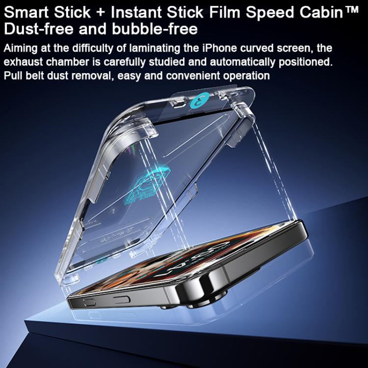 For iPhone 17 Pro Max Benks Zero Curve Edge Gaming Frosted Tempered Screen Protector