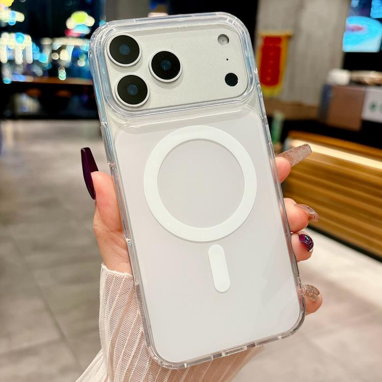 For iPhone 17 Pro Max Acrylic MagSafe Phone Case