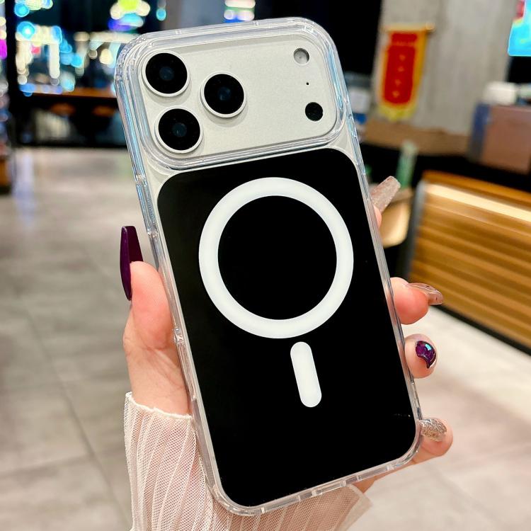 For iPhone 17 Pro Max Acrylic MagSafe Phone Case