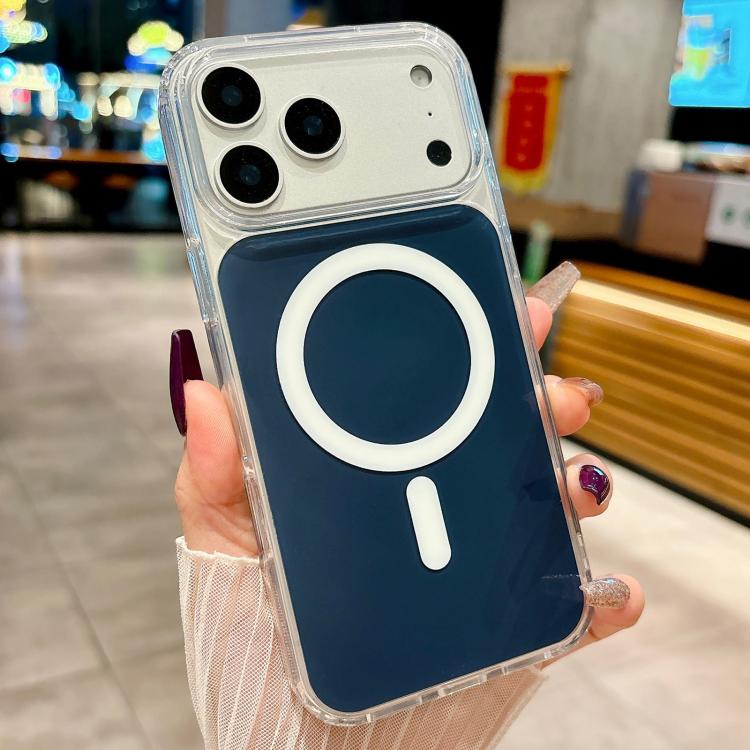 For iPhone 17 Pro Max Acrylic MagSafe Phone Case