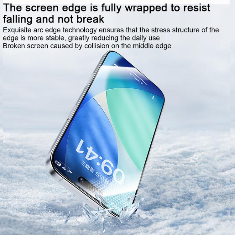 For iPhone Air Benks Zero Curve Edge Privacy Tempered Screen Protector