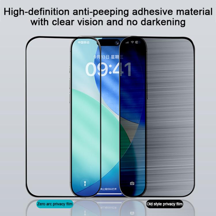 For iPhone Air Benks Zero Curve Edge Privacy Tempered Screen Protector