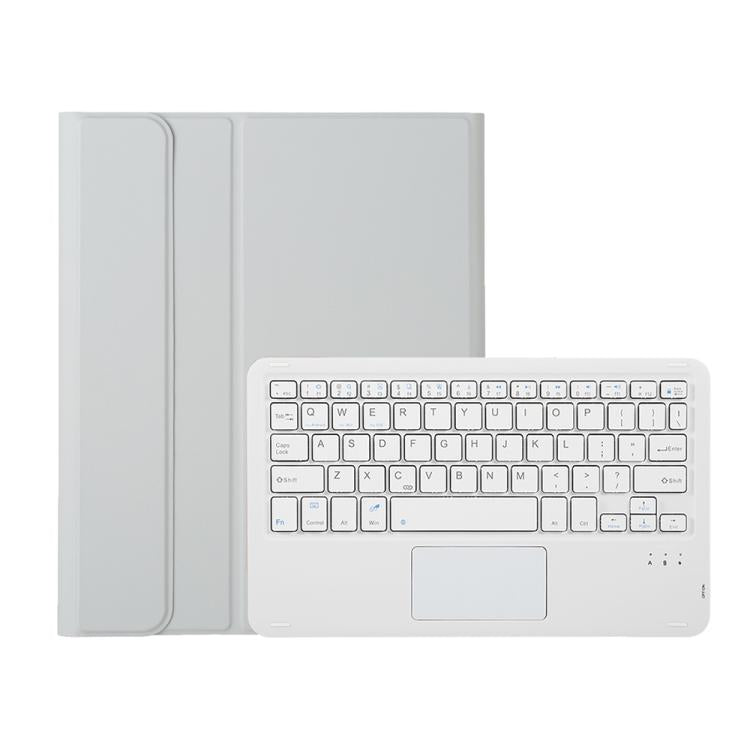 For Samsung Galaxy Tab A11+ Candy Color TPU Touch Bluetooth Keyboard Leather Tablet Case with Pen Holder