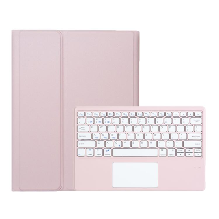 For Samsung Galaxy Tab S11 Ultra Candy Color TPU Touch Bluetooth Keyboard Leather Tablet Case with Pen Holder