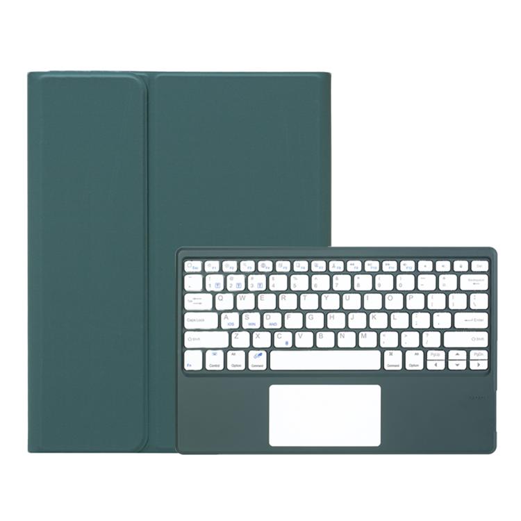 For Samsung Galaxy Tab S11 Ultra Candy Color TPU Touch Bluetooth Keyboard Leather Tablet Case with Pen Holder