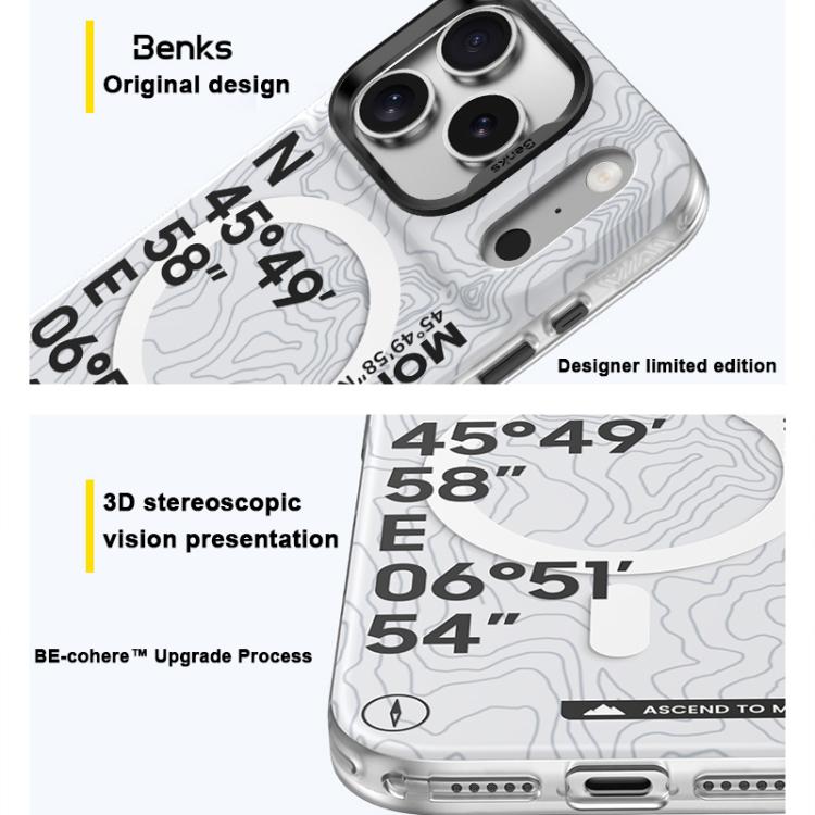 For iPhone 17 Pro Benks Light Color D1 Series MagSafe Magnetic Phone Case
