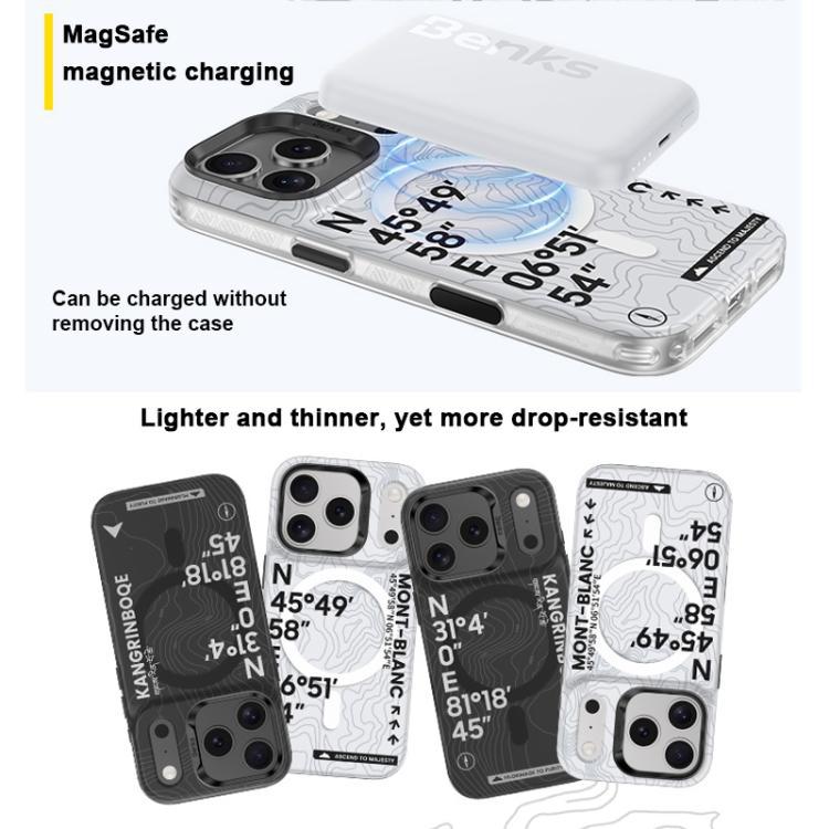 For iPhone 17 Pro Benks Light Color D1 Series MagSafe Magnetic Phone Case