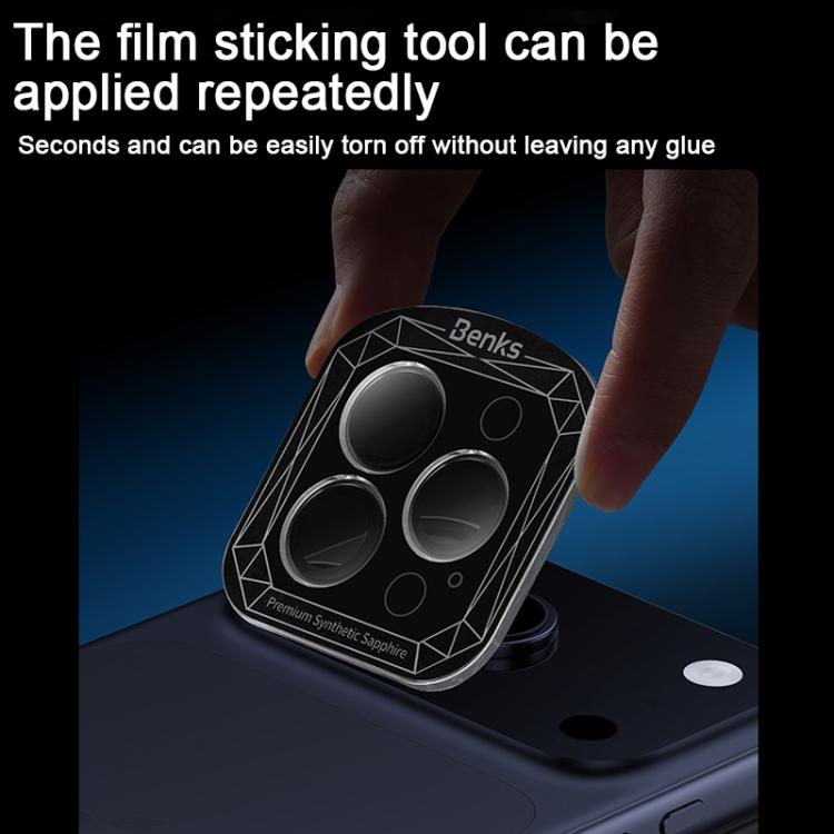 For iPhone 17 Pro Max / 17 Pro Benks Sapphire AR Anti-reflective Phone Lens Film