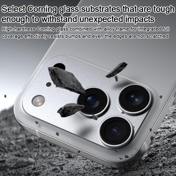 For iPhone 17 Pro Max Benks King Kong Corning Integrated Metal Phone Lens Screen Protector