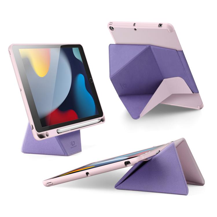 For iPad 10.2 2019 / 2020 / 2021 DUX DUCIS Vers Series PU + TPU Tablet Case