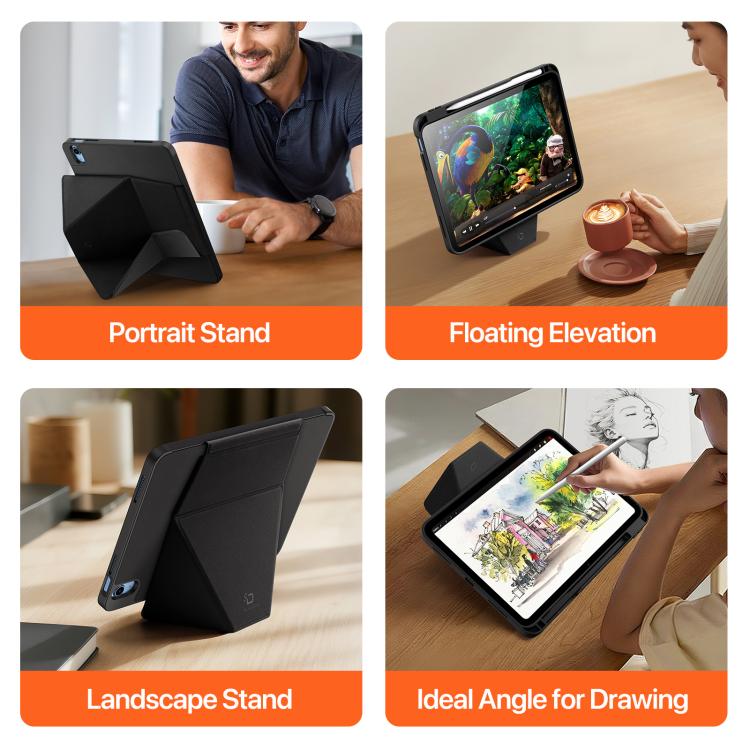 For iPad 2022 / 2025 DUX DUCIS Vers Series PU + TPU Tablet Case