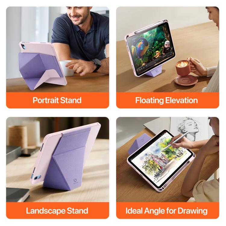 For iPad 2022 / 2025 DUX DUCIS Vers Series PU + TPU Tablet Case