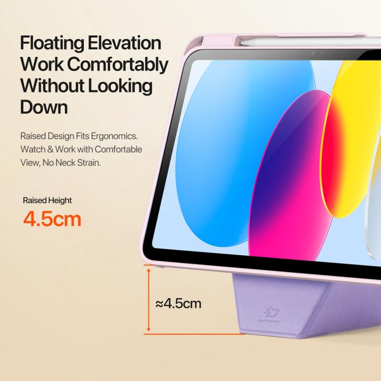 For iPad 2022 / 2025 DUX DUCIS Vers Series PU + TPU Tablet Case