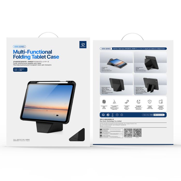 For iPad Pro 11 2025 / 2024 DUX DUCIS Vers Series PU + TPU Tablet Case