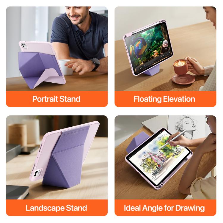 For iPad Pro 11 2025 / 2024 DUX DUCIS Vers Series PU + TPU Tablet Case
