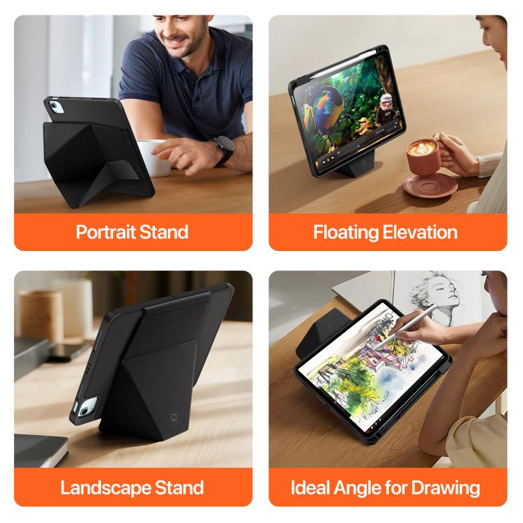 For iPad Air 11 2024 / 2025 / 2026 DUX DUCIS Vers Series PU + TPU Tablet Case