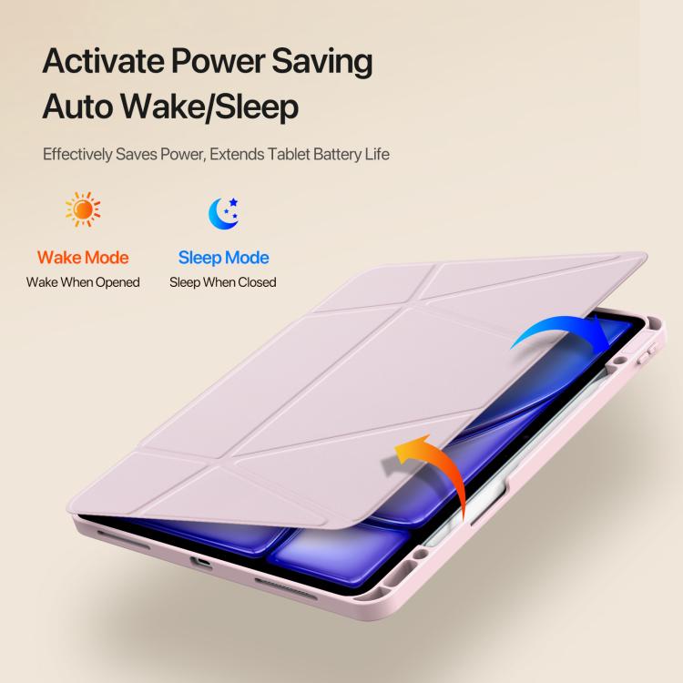 For iPad Air 13 2025 / 2024 / 2026 DUX DUCIS Vers Series PU + TPU Tablet Case