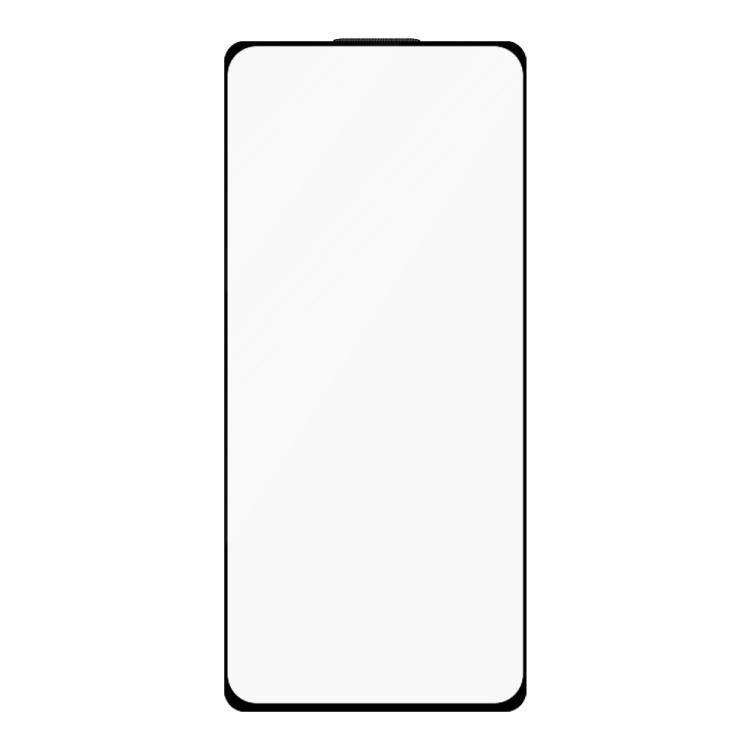 For Redmi K40S Do As You Wish Silk Screen Printed HD Tempered Glass Film - Black