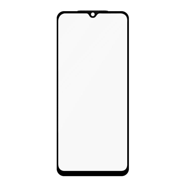 For Redmi A3 Do As You Wish Silk Screen Printed HD Tempered Glass Film - Black