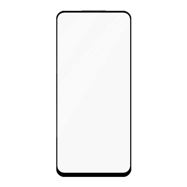 For Redmi Note 10 5G Do As You Wish Silk Screen Printed HD Tempered Glass Film - Black