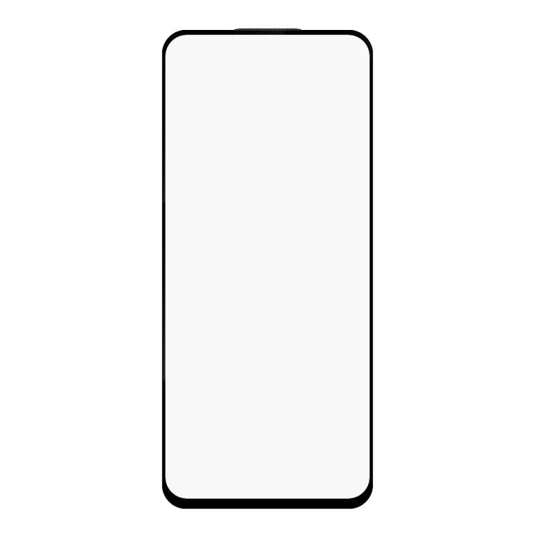For Redmi Note 13R Do As You Wish Silk Screen Printed HD Tempered Glass Film - Black
