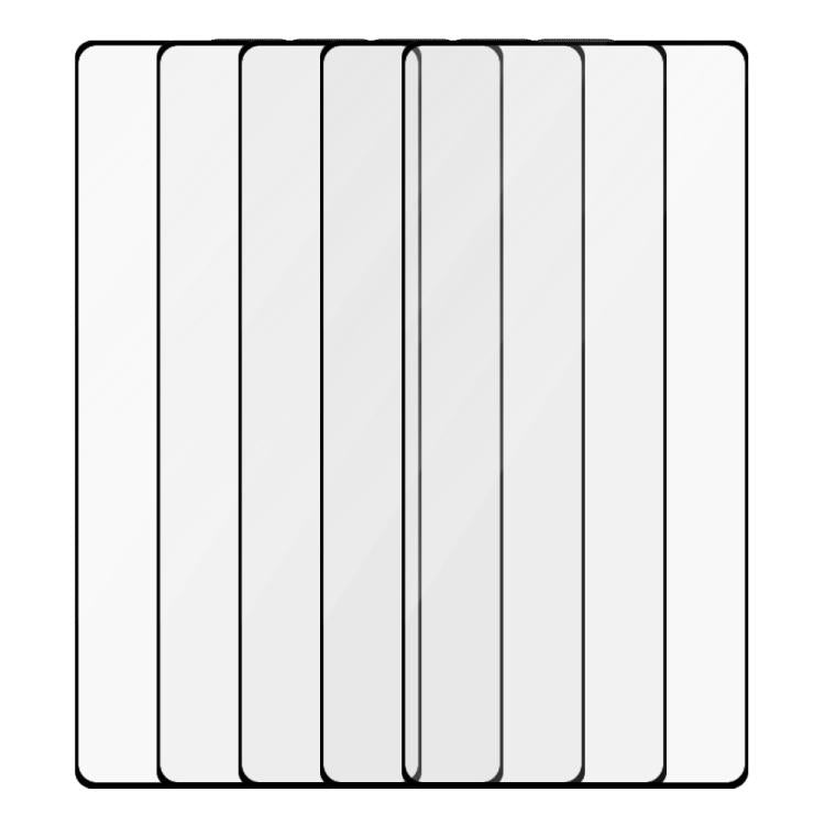 For Redmi K40 Gaming 5pcs / Pack Do As You Wish Silk Screen Printed HD Tempered Glass Film - Black