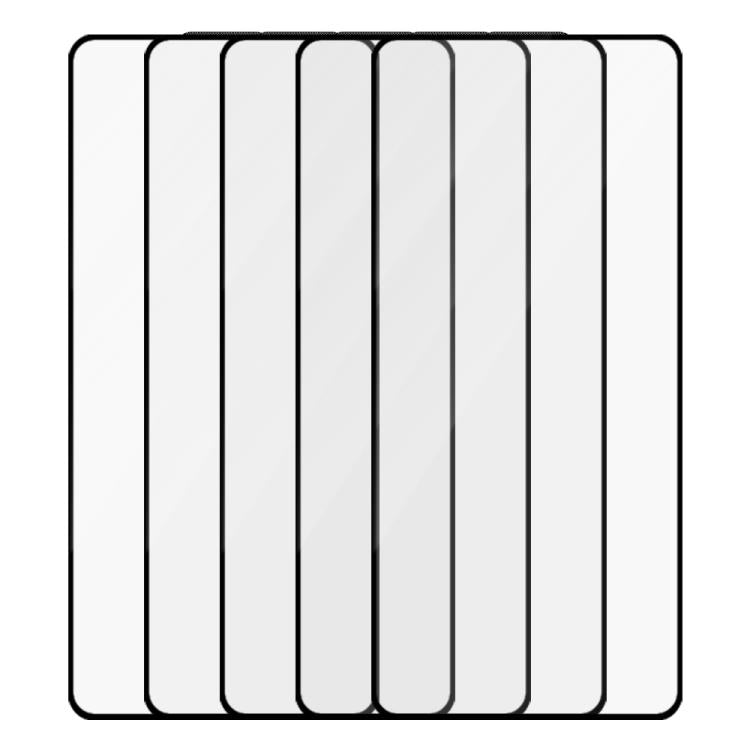 For Redmi K60E 5pcs / Pack Do As You Wish Silk Screen Printed HD Tempered Glass Film - Black