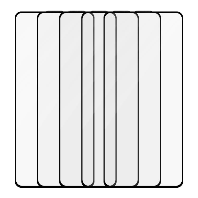 For Redmi K60 Pro 5pcs / Pack Do As You Wish Silk Screen Printed HD Tempered Glass Film - Black