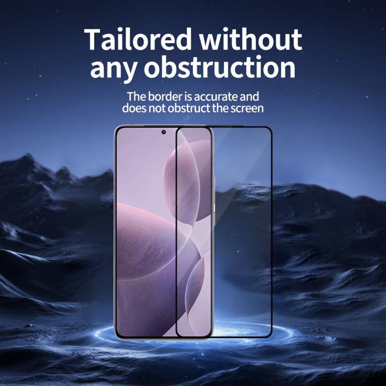 For Redmi K70 5pcs / Pack Do As You Wish Silk Screen Printed HD Tempered Glass Film - Black