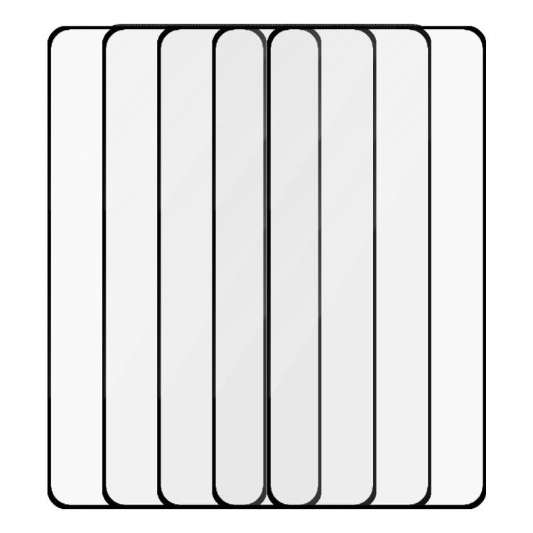 For Redmi K70 Pro 5pcs / Pack Do As You Wish Silk Screen Printed HD Tempered Glass Film - Black