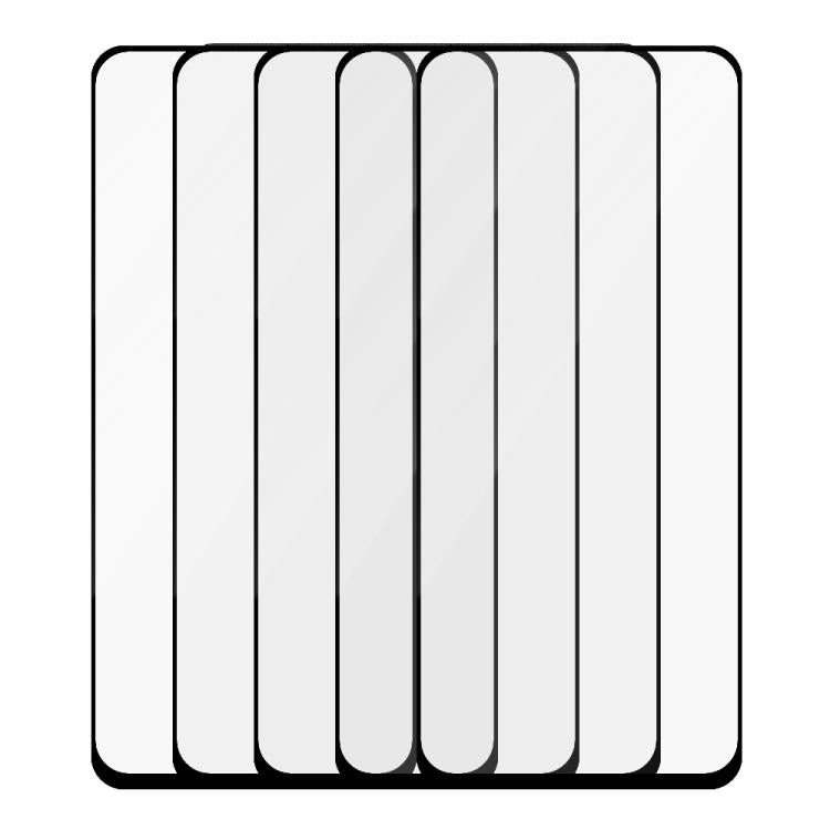 For Redmi 12 4G / Note 12R 5pcs / Pack Do As You Wish Silk Screen Printed HD Tempered Glass Film - Black