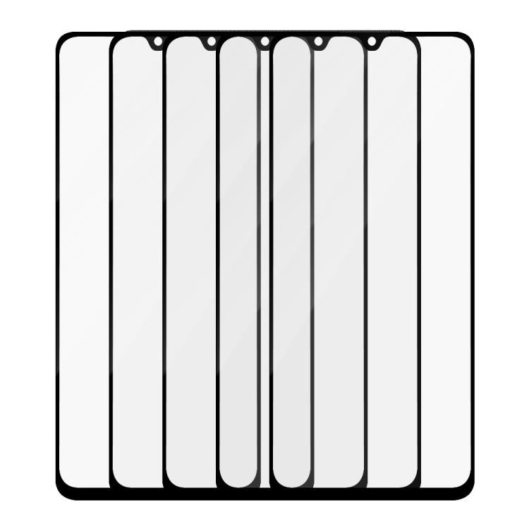 For Redmi 14R 5G / 14C 5G / 4G 5pcs / Pack Do As You Wish Silk Screen Printed HD Tempered Glass Film - Black
