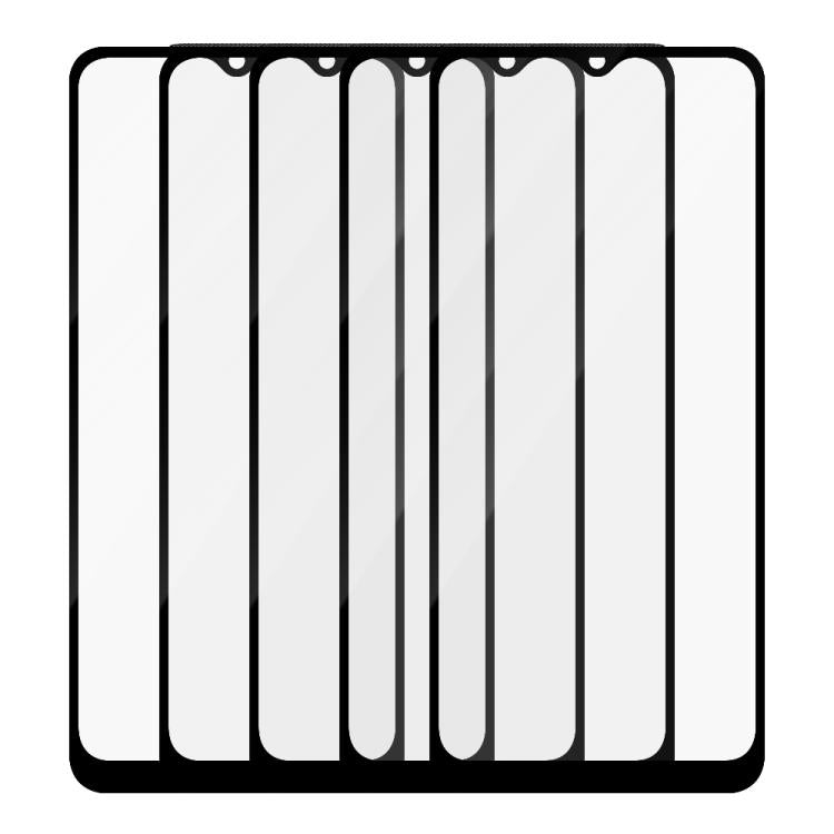 For Redmi A2 5pcs / Pack Do As You Wish Silk Screen Printed HD Tempered Glass Film - Black