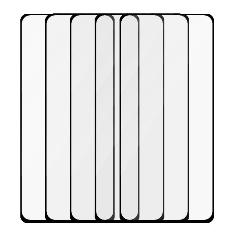 For Redmi Note 10 Pro 5pcs / Pack Do As You Wish Silk Screen Printed HD Tempered Glass Film - Black