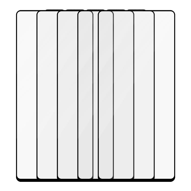 For Redmi Note 12 Pro 5G 5pcs / Pack Do As You Wish Silk Screen Printed HD Tempered Glass Film - Black