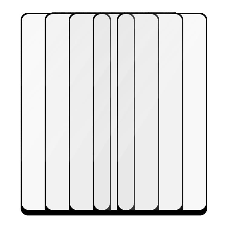 For Redmi Note 12R Pro 5pcs / Pack Do As You Wish Silk Screen Printed HD Tempered Glass Film - Black