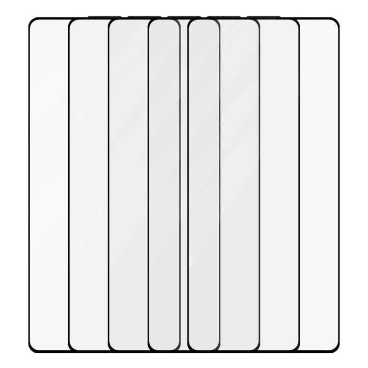 For Redmi Note 13 5G / 4G / Note 13 Pro 5pcs / Pack Do As You Wish Silk Screen Printed HD Tempered Glass Film - Black
