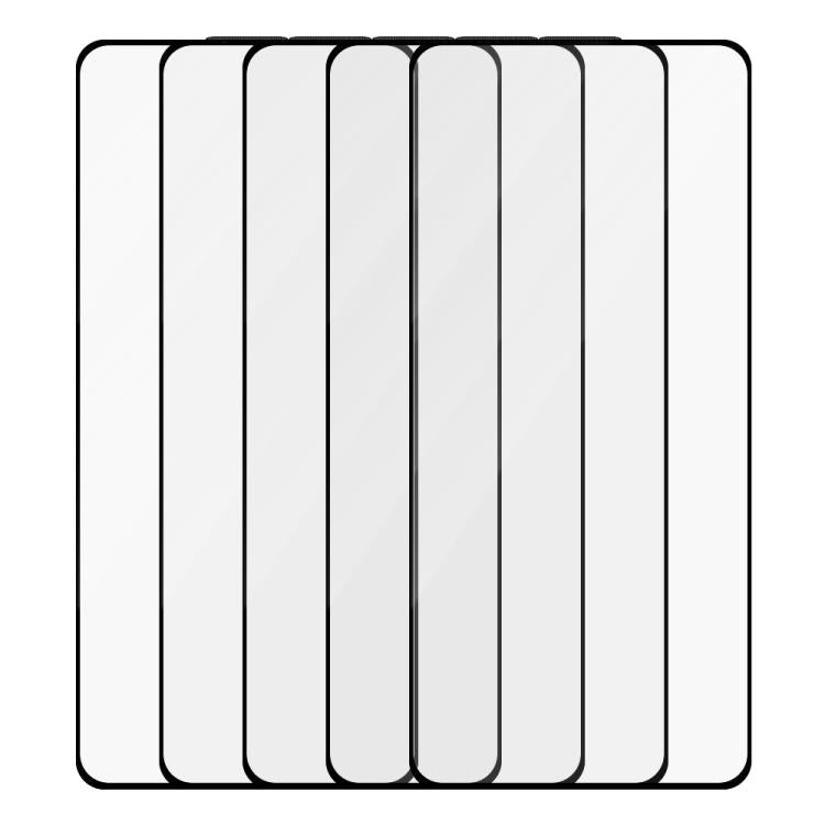 For Redmi Note 13 Pro+ 5pcs / Pack Do As You Wish Silk Screen Printed HD Tempered Glass Film - Black