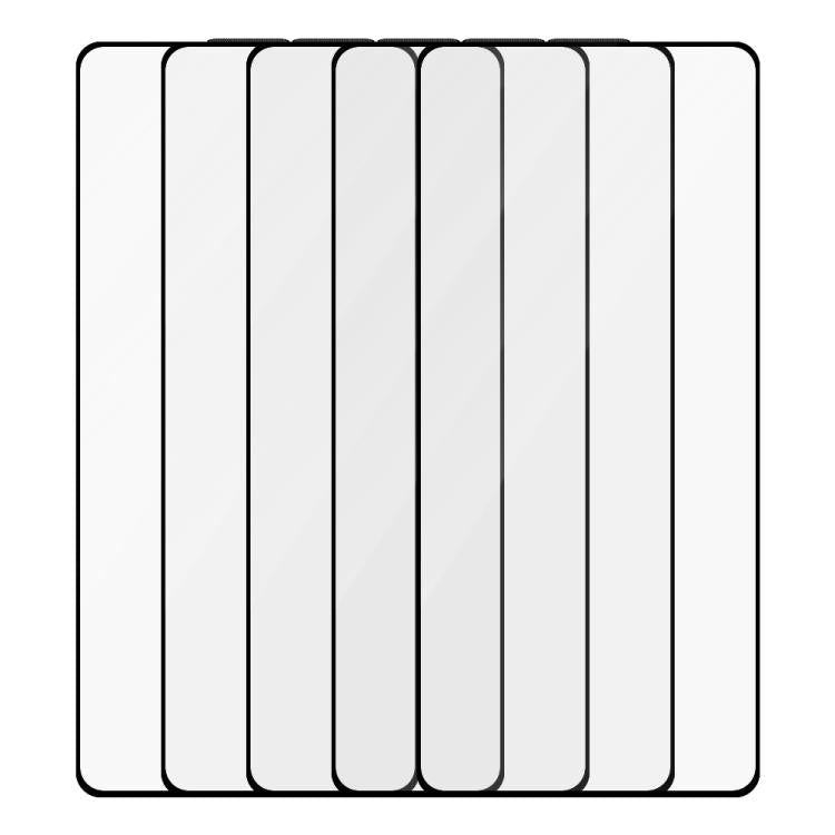For Redmi Note 13 Pro 4G 5pcs / Pack Do As You Wish Silk Screen Printed HD Tempered Glass Film - Black