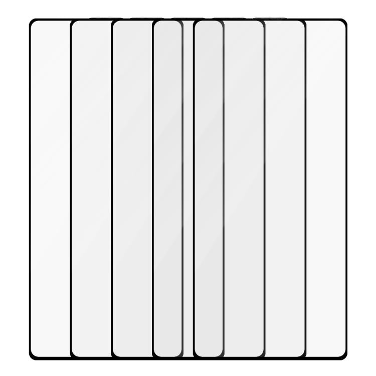 For Redmi Note 13R Pro 5pcs / Pack Do As You Wish Silk Screen Printed HD Tempered Glass Film - Black
