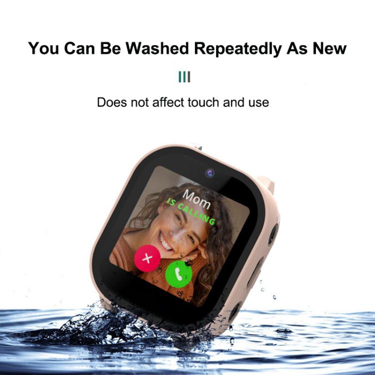 For Cosmo JrTrack 3 Tempered Glass Film Integrated PC Watch Protective Cover